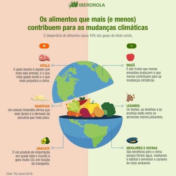 Alimentos e condicoes climaticas