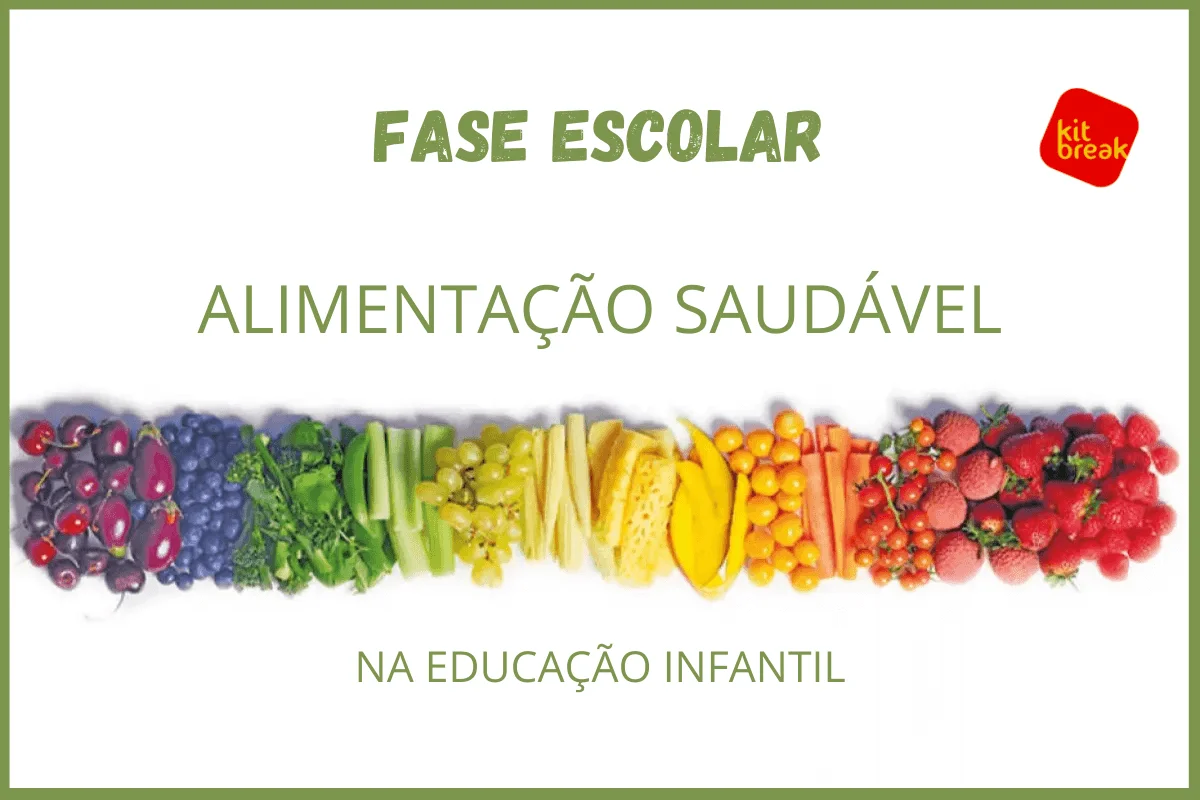 alimentação saudável na educação infantil