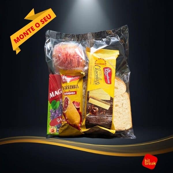Kit Lanche para Eventos no Rio de Janeiro 11 Kit lanche personalizado para evento empresarial com apresentação profissional.