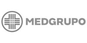 Logomarca do cliente Med Grupo atendido pela Kit Break no Rio de Janeiro