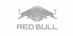 Logomarca do cliente Red Bull atendido pela Kit Break no Rio de Janeiro